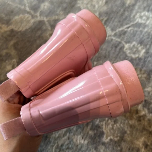 🎀HUNTER🎀 Pink Short Glossy Rain Boots 37 - Picture 5 of 9